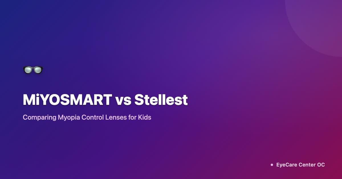 MiyoSmart vs Stellest: Which Myopia Control Lens Can You Get in the US?