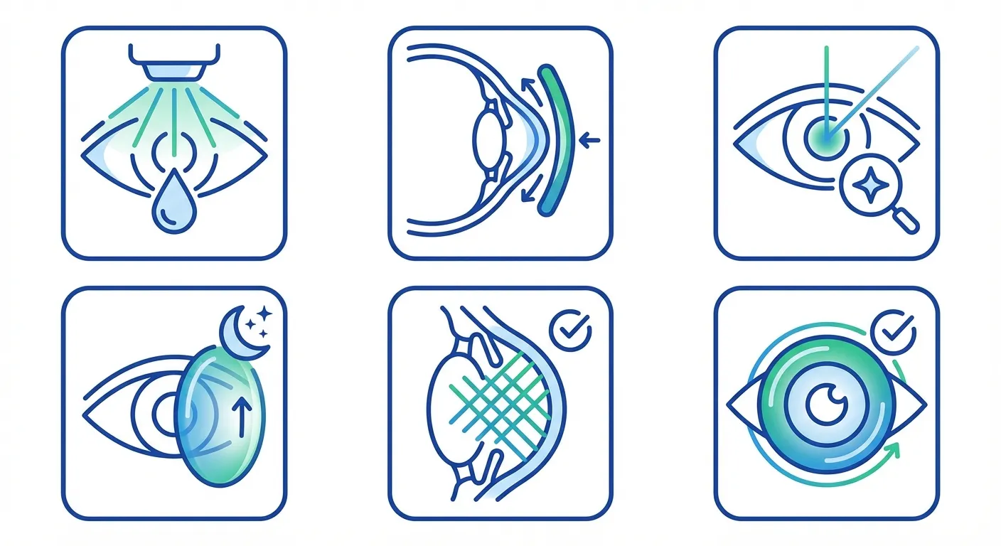 Advanced Diagnostic Eye Testing in Orange